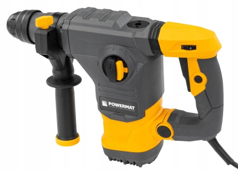 Młot udarowy Powermat 2600W SDS+ 5,5J z walizką i akcesoriami