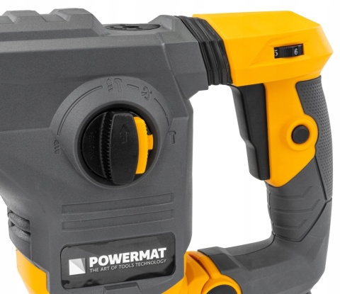 Młot udarowy Powermat 2600W SDS+ 5,5J z walizką i akcesoriami