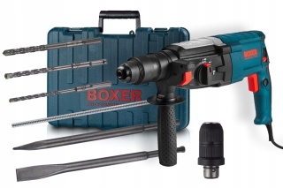 Młotowiertarka Boxer SDS+ 3050W, 4 Tryby, Ergonomiczny Uchwyt