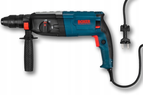 Młotowiertarka Boxer SDS+ 3050W, 4 Tryby, Ergonomiczny Uchwyt