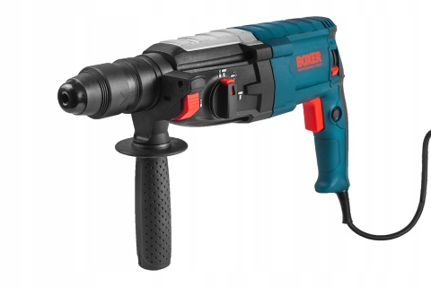Młotowiertarka Boxer SDS+ 3050W, 4 Tryby, Ergonomiczny Uchwyt