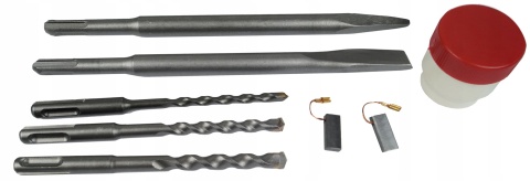 Eurotec Młotowiertarka 2602 2600W Sds+ 4 Tryby Pracy Dwie Głowice Z Walizką