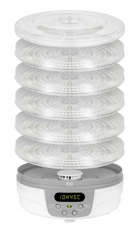 Suszarka Teesa Tsa3031: Zdrowe Suszenie Owoców, Grzybów I Ziół, 250W 5Kg