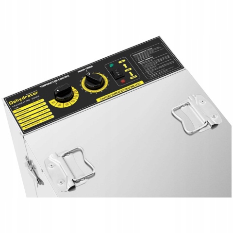 Suszarka Royal Catering Rcda-1350/100S 1500W 16 Rusztów Stal Nierdzewna