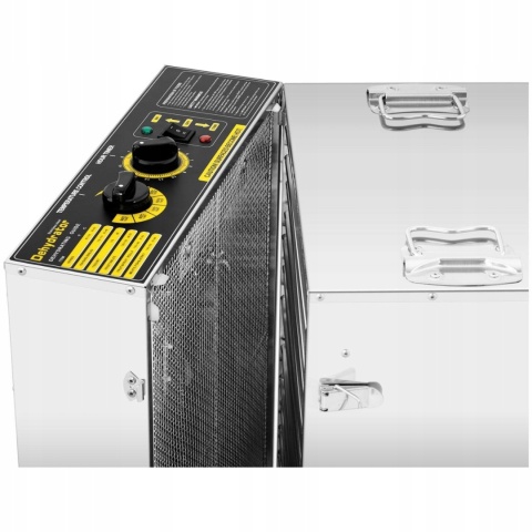 Suszarka Royal Catering Rcda-1350/100S 1500W 16 Rusztów Stal Nierdzewna