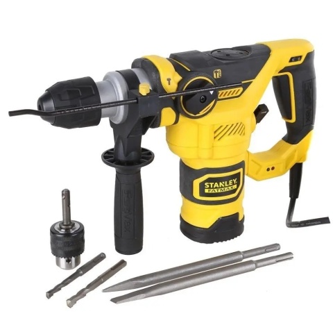 Stanley Młotowiertarka Sds+ 1250W 3,5J Do Wierczenia I Dłutowania W Murze