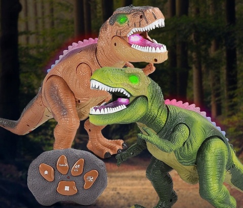 Interaktywny Dinozaur Led Zdalnie Sterowany - Realistyczne Efekty Dźwiękowe