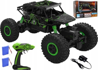 Zdalnie Sterowany Samochód Off-Road 4x4 RC z Dużymi Kołami i Akumulatorami