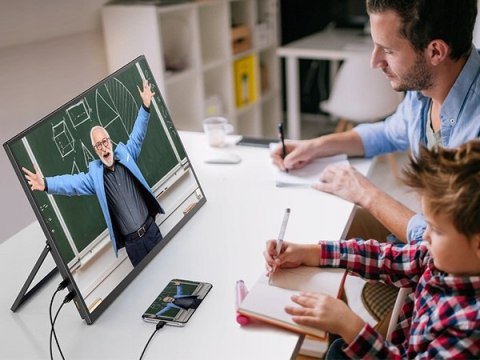 Do Pracy Nauki I Rozrywki Nowy Przenośny Duży 22-Calowy Monitor Biurkowy