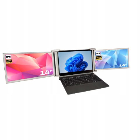 Do Pracy Nauki I Rozrywki Podwójny Monitor Do Laptopa 14 Calowy Pro-View Model Pmd1400
