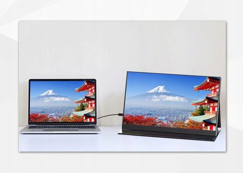 Do Pracy Nauki I Rozrywki Przenośny Ekran 14 Calowy 2K, 2560X1600 Z Etui Model Pm1400-2K
