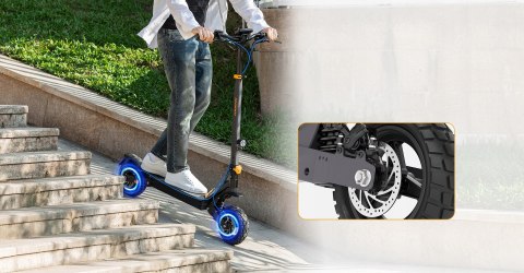 Hulajnoga Elektro Ausom L1 Nfc 800W 20Km/H 70Km 15,6Ah Led Tubeless Eabs