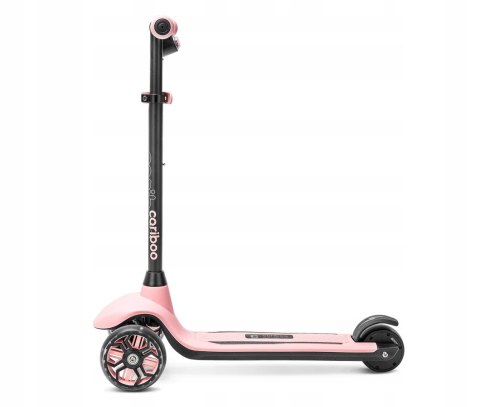 Hulajnoga Elektryczna Dla Dzieci Cariboo Easygo 2 Tryby Prędkości Led 3,6Kg