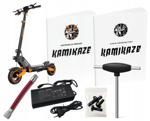 Hulajnoga Elektryczna Kamikaze K1 1400W 48V 15Ah - Zasięg 60Km Składana
