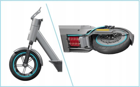Hulajnoga Elektryczna Motus Scooty 10 Plus 500W Z Amortyzacją I Aplikacją