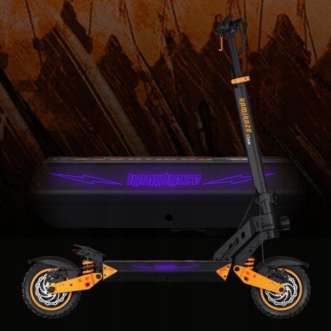 Kamikaze K1 Plus E-Hulajnoga 1000W/1400W, 20Ah Bat.80Km, 20Km/H, Stacyjka