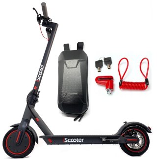 Mocna Hulajnoga Elektryczna Dla Dorosłych 800W 45Km, Ip54, Zapięcie + Torba