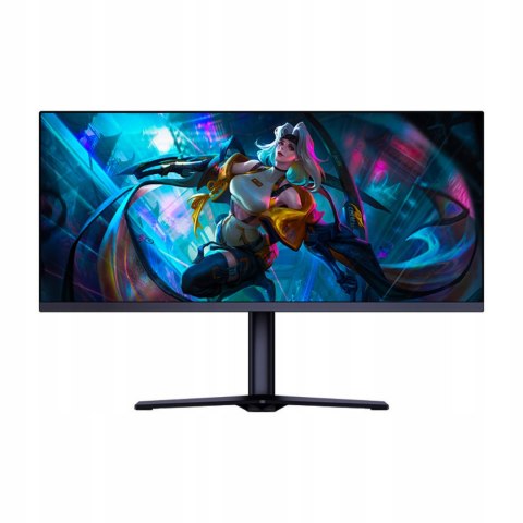 Monitor Gamingowy 34 3440X1440 Uw Qhd, 180Hz, 1Ms, Va, 1500R, Pivot, Rgb