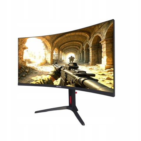 Monitor Gamingowy 34 3440X1440 Uw Qhd, 180Hz, 1Ms, Va, 1500R, Pivot, Rgb