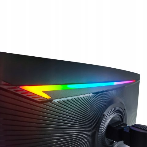 Monitor Gamingowy 34 3440X1440 Uw Qhd, 180Hz, 1Ms, Va, 1500R, Pivot, Rgb