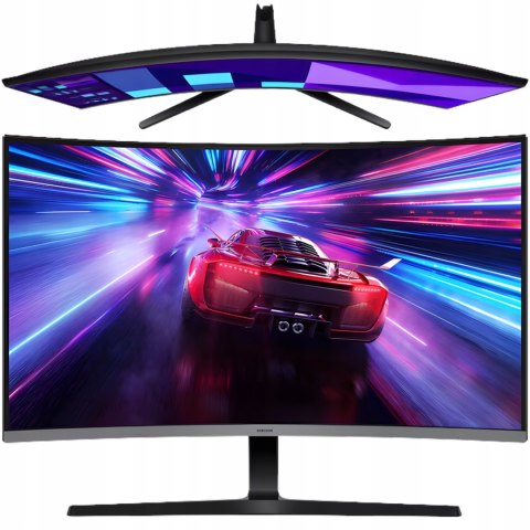 Monitor Gamingowy Samsung 32 Cali Zakrzywiony 1500R 100Hz 1Ms Hdmi Vga