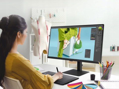 Monitor Samsung Viewfinity S7 27 4K Uhd Hdr10 Idealny Do Pracy I Rozrywki