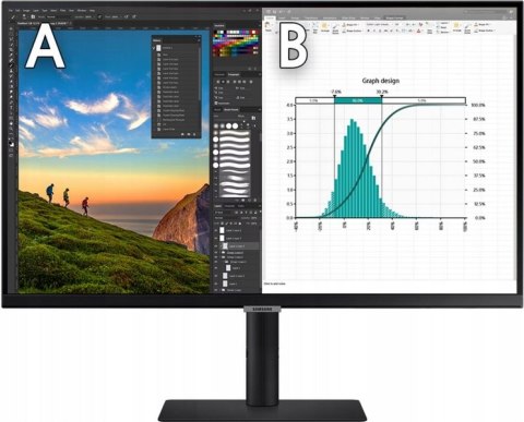 Monitor Samsung Viewfinity S7 27 4K Uhd Hdr10 Idealny Do Pracy I Rozrywki