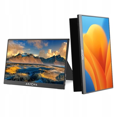 Przenośny Monitor 15,6 Full Hd Ips 1920X1080 5Ms, Anti Blue Light, Vesa