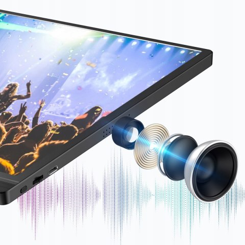 Przenośny Monitor 15,6 Full Hd Ips 1920X1080 5Ms, Anti Blue Light, Vesa