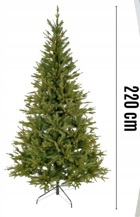 Choinka Franklin Pe Jak Prawdziwa 220Cm Wysokość Całkowita 220 Cm