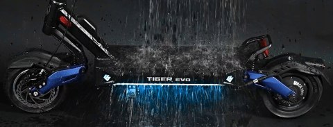 Elektryczna Hulajnoga Ipx7 1000W 52V Tiger Evo Gt Bezdętkowe Koła 10 Cali