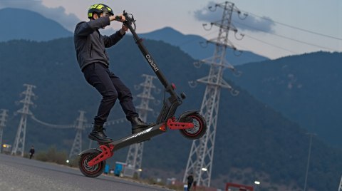 Hulajnoga Elektryczna Dla Doroslych 2000W 52V20ah 10-Cal, 80Km, 2X Hamulce
