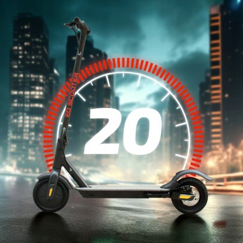 Hulajnoga Elektryczna Eo Street 20 Km/H Aplikacja Tempomat 30 Km Zasięgu
