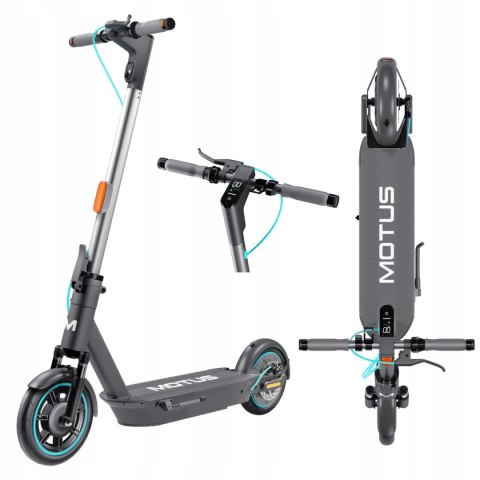Hulajnoga Elektryczna Scooty 10 Plus 2023 15Ah, Amortyzacja, 10'' Koła