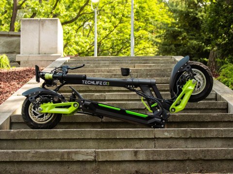 Hulajnoga Techlife Q3 2.0 Z Kontrolą Rodzicielską I 10-Calowymi Kołami