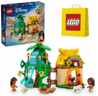 Klocki Lego Disney 43260 - Vaiana Na Wyspie, Dwustronny Model, Prezent