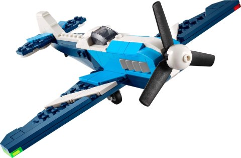 Lego Creator 31160 3W1: Samolot, Odrzutowiec, Helikopter Z Ruchomymi Kołami