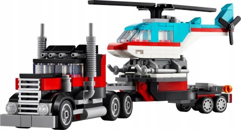Lego Creator 3W1 Ciężarówka Z Helikopterem I Suv 270 Elementów 7+ Z Torebką
