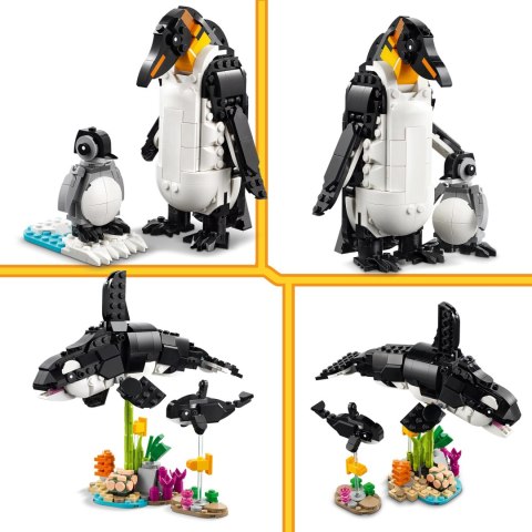 Lego Creator 3W1 Dzikie Zwierzęta: Rodzina Pand, 626 Elem, 3 Ruchome Modele