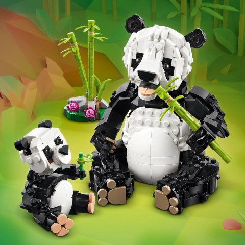 Lego Creator 3W1 Dzikie Zwierzęta: Rodzina Pand, 626 Elem, 3 Ruchome Modele