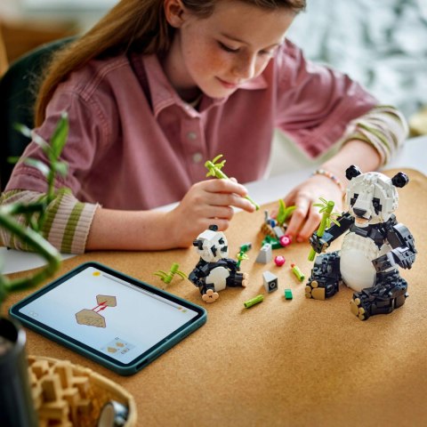 Lego Creator 3W1 Dzikie Zwierzęta: Rodzina Pand, 626 Elem, 3 Ruchome Modele