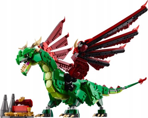 Lego Creator 3W1: Smok/Wąż/Feniks, 715 Elementów, Ruchome Części, 9 Lat