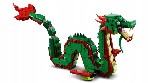Lego Creator 3W1: Smok/Wąż/Feniks, 715 Elementów, Ruchome Części, 9 Lat