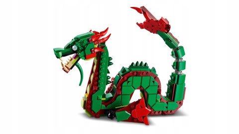 Lego Creator 3W1: Smok/Wąż/Feniks, 715 Elementów, Ruchome Części, 9 Lat