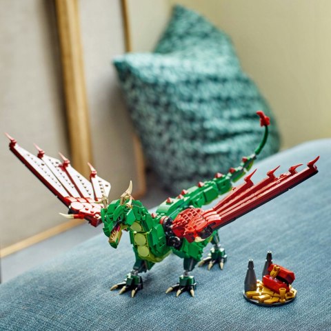 Lego Creator 3W1: Smok/Wąż/Feniks, 715 Elementów, Ruchome Części, 9 Lat