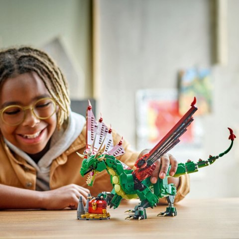 Lego Creator 3W1: Smok/Wąż/Feniks, 715 Elementów, Ruchome Części, 9 Lat