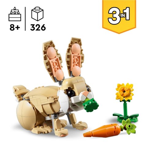 Lego Creator 3W1 Uroczy Króliczek Lama I Foka Ruchome Figurki Dla Dzieci