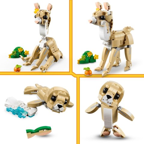 Lego Creator 3W1 Uroczy Króliczek Lama I Foka Ruchome Figurki Dla Dzieci