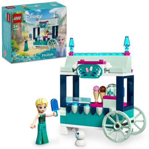 Lego Disney 43234 Mrożone Smakołyki - Wózek, Elza I Bałwanek, 82 Elementów
