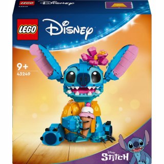 Lego Disney 43249 Stitch 730 Elementów Ruchoma Głowa, Lodowy Rożek, Kwiatek